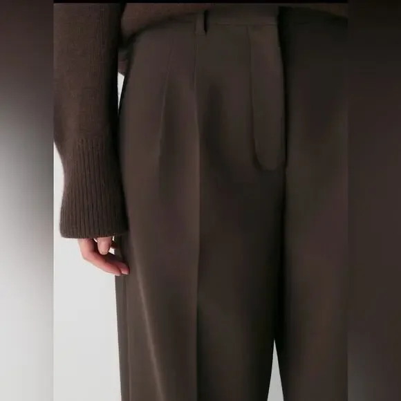 NWT Aritzia The Effortless Pants Size 0 (estimated) in Rich Mocha Brown - Picture 4 of 15